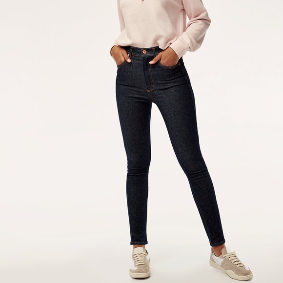 agolde roxanne super high rise skinny jeans